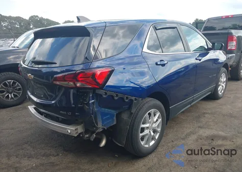 2022 Chevrolet Equinox Awd Lt from USA, damaged, VIN 3GNAXUEV5NL256339